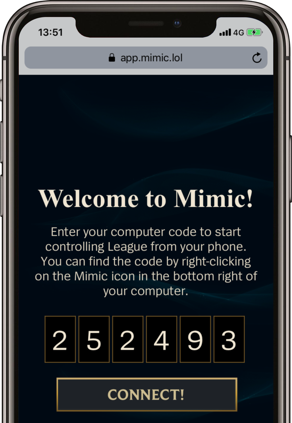 Mimic - A League Client On Your Phone